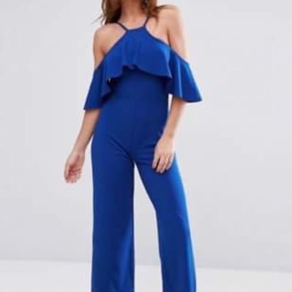 Blue jumpsuit - Picture 2 of 2